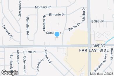 Map image of the property - 3827 Monica Ct