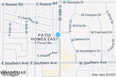 Map image of the property - 4739 E Sunland Ave