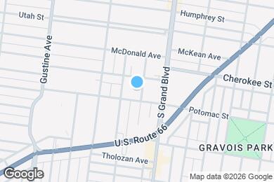 Map image of the property - 3463 Grace Ave