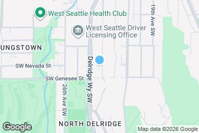 Map image of the property - 4137 23rd Ave SW