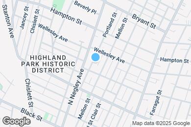 Map image of the property - 916 Portland St