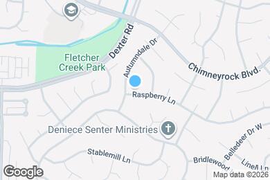 Map image of the property - 8730 Raspberry Ln