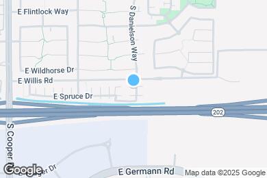 Map image of the property - 1538 S Danielson Wy