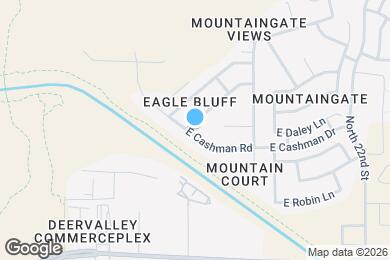 Map image of the property - 1809 E Patrick Ln