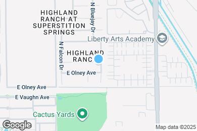 Map image of the property - 4575 E Campbell Ct