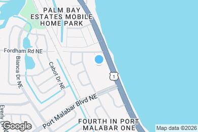 Map image of the property - Tides at Palm Bay