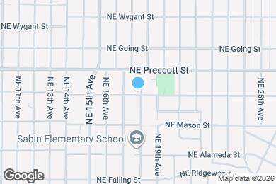 Map image of the property - 1755 NE Skidmore St