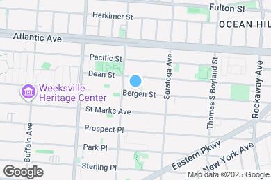Map image of the property - Brand New Stuning 1 BED in Crown Heights!