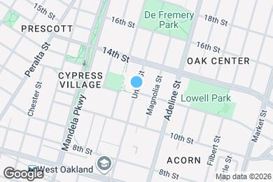 Map image of the property - 1240 12th St