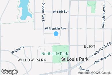 Map image of the property - 7317 W Franklin Ave