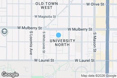 Map image of the property - 430 W Myrtle St