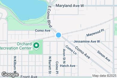 Map image of the property - 1086 Como Pl
