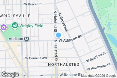 Map image of the property - 748 W Addison