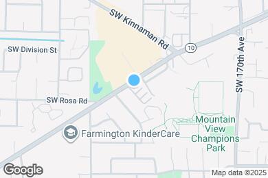 Map image of the property - 17547 SW Vanguard Ln