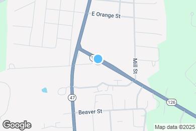 Map image of the property - 106 E Schoolhouse Rd