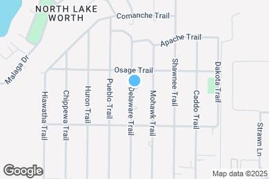 Map image of the property - 3212 Delaware Trail