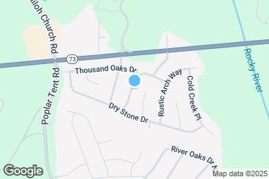 Map image of the property - 1832 Rustic Barn Dr