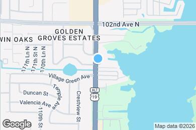 Map image of the property - 9847 Seminole Blvd