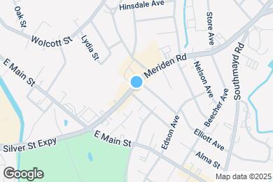 Map image of the property - 100 Meriden Rd