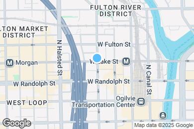 Map image of the property - 186 N Desplaines St