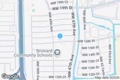 Map image of the property - 4821 NW 16th St