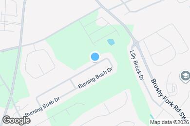 Map image of the property - 1040 Burning Bush Dr