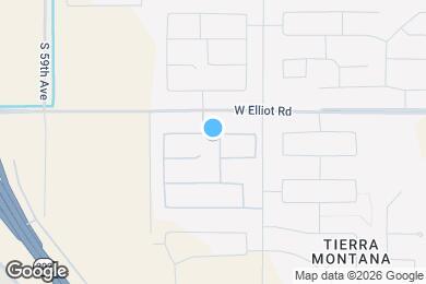 Map image of the property - 10916 S 55th Ln