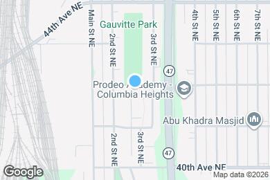 Map image of the property - 214 42nd Ave NE