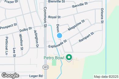 Map image of the property - 5018 Desoto St