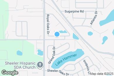 Map image of the property - 1054 Royal Oaks Dr