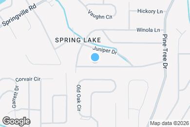 Map image of the property - 1316 High Point Terrace