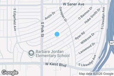 Map image of the property - 3160 Bannon Dr