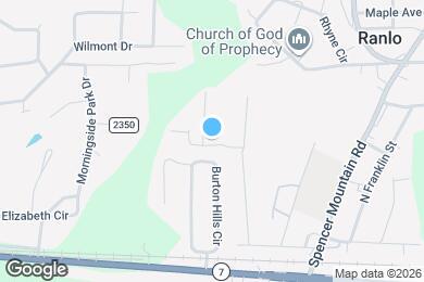 Map image of the property - 2710 Booker St