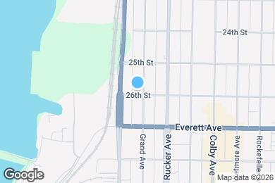 Map image of the property - 2532 Grand Ave