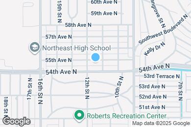 Map image of the property - 1126 55th Ave N