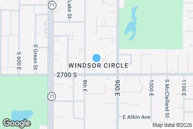 Map image of the property - 2630 S Windsor Cir