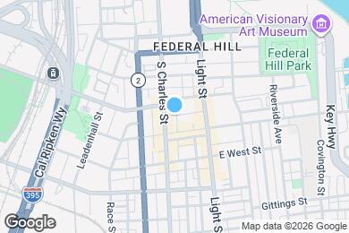 Map image of the property - 1028 Patapsco St