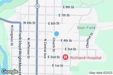 Map image of the property - 723 N Church St