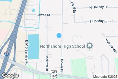 Map image of the property - 141 Hoover Dr