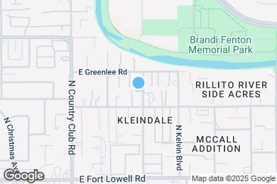 Map image of the property - 3431 N Edith Blvd