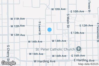 Map image of the property - 411 W 13th Ave