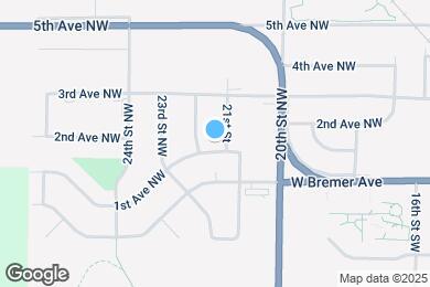 Map image of the property - 2100 1st Ave NW