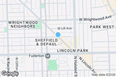 Map image of the property - 2482 N Lincoln Ave