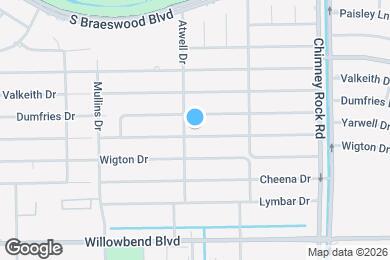 Map image of the property - 5538 Yarwell Dr