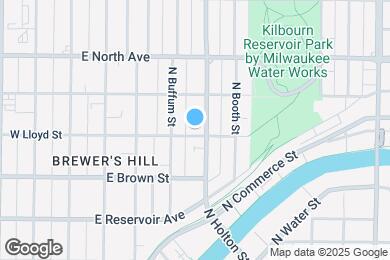 Map image of the property - 428 E Lloyd St