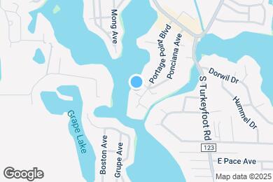 Map image of the property - 3676 Portage Point Blvd