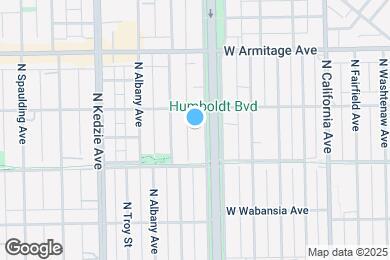 Map image of the property - 1840 N Humboldt Blvd