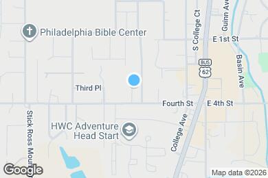Map image of the property - 1104 S State Ave
