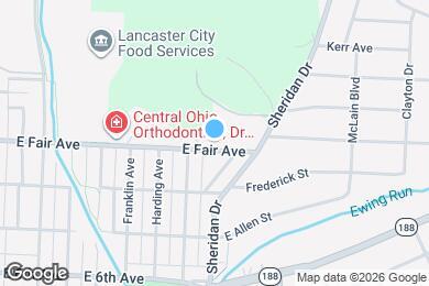 Map image of the property - 1159 E Fair Ave