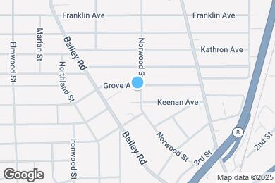 Map image of the property - 2886 Norwood St